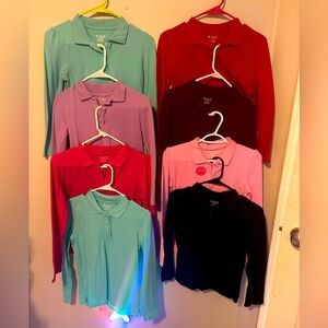 Girls Uniform Polos sizes 7/8 to 14! All brand name & NEW or Gently used!